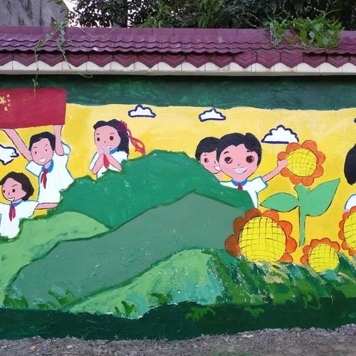 第三期暑期彩色圍墻順利完工,只為開學季能給孩子們帶去別樣驚喜