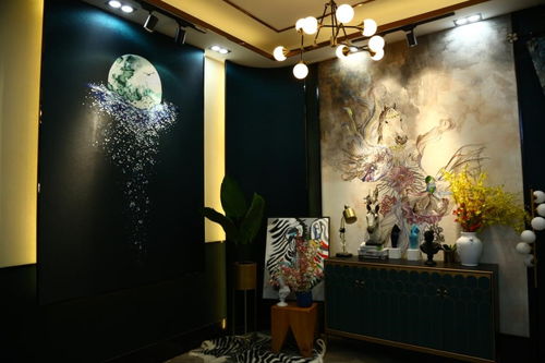 三箭齊發(fā) 一線墻布品牌領(lǐng)繡墻布三大品牌首次齊集,窗簾新品燃爆深圳展